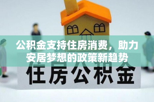 玉树公积金支持住房消费，助力安居梦想的政策新趋势