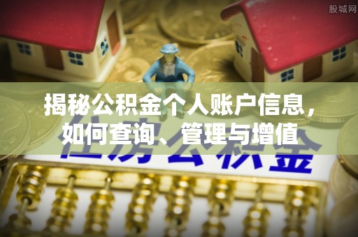 玉树揭秘公积金个人账户信息，如何查询、管理与增值