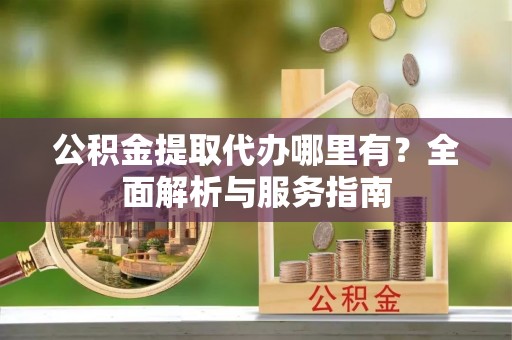 玉树公积金提取代办哪里有？全面解析与服务指南