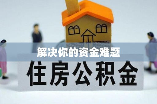 玉树解决你的资金难题