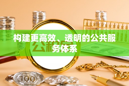 玉树构建更高效、透明的公共服务体系