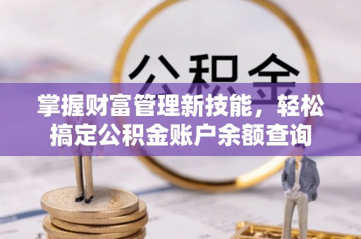玉树掌握财富管理新技能，轻松搞定公积金账户余额查询