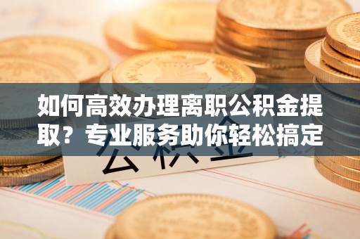 玉树如何高效办理离职公积金提取？专业服务助你轻松搞定