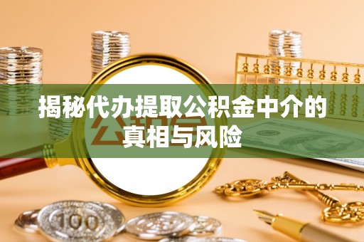 玉树揭秘代办提取公积金中介的真相与风险