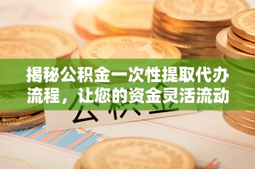 玉树揭秘公积金一次性提取代办流程，让您的资金灵活流动