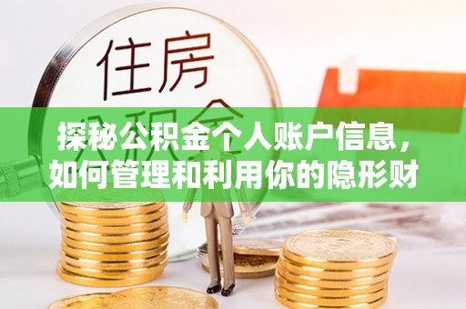 玉树探秘公积金个人账户信息，如何管理和利用你的隐形财富