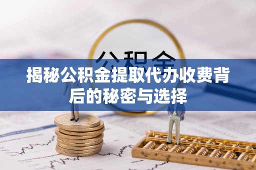 玉树揭秘公积金提取代办收费背后的秘密与选择