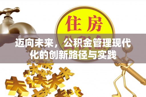 玉树迈向未来，公积金管理现代化的创新路径与实践