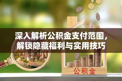 玉树深入解析公积金支付范围，解锁隐藏福利与实用技巧