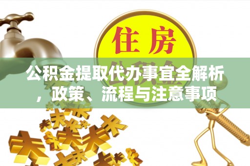 玉树公积金提取代办事宜全解析，政策、流程与注意事项