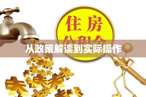 玉树从政策解读到实际操作