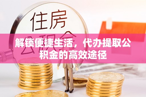 玉树解锁便捷生活，代办提取公积金的高效途径