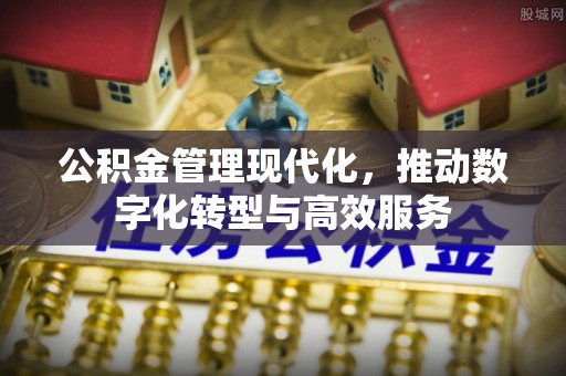 玉树公积金管理现代化，推动数字化转型与高效服务