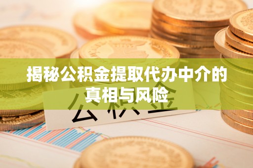 玉树揭秘公积金提取代办中介的真相与风险