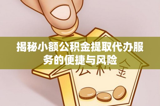 玉树揭秘小额公积金提取代办服务的便捷与风险
