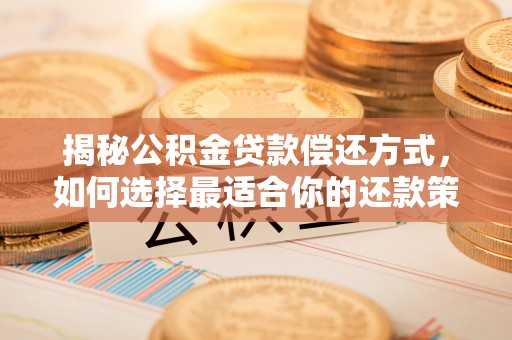 玉树揭秘公积金贷款偿还方式，如何选择最适合你的还款策略