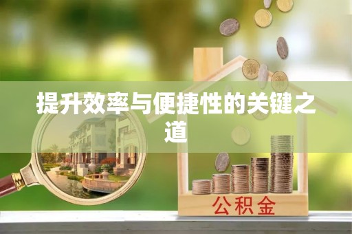 玉树提升效率与便捷性的关键之道