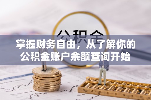玉树掌握财务自由，从了解你的公积金账户余额查询开始