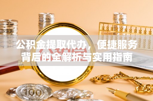 玉树公积金提取代办，便捷服务背后的全解析与实用指南