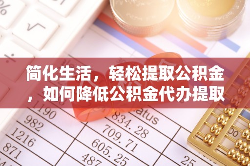 玉树简化生活，轻松提取公积金，如何降低公积金代办提取的费用？