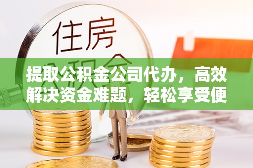 玉树提取公积金公司代办，高效解决资金难题，轻松享受便捷服务