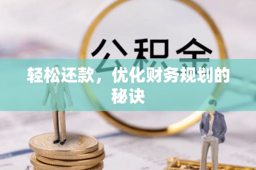 玉树轻松还款，优化财务规划的秘诀