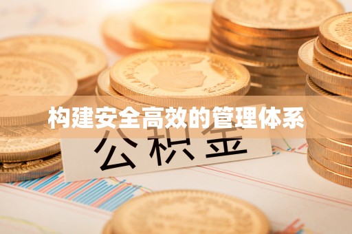 玉树构建安全高效的管理体系