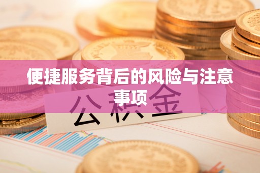 玉树便捷服务背后的风险与注意事项