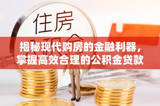 玉树揭秘现代购房的金融利器，掌握高效合理的公积金贷款流程